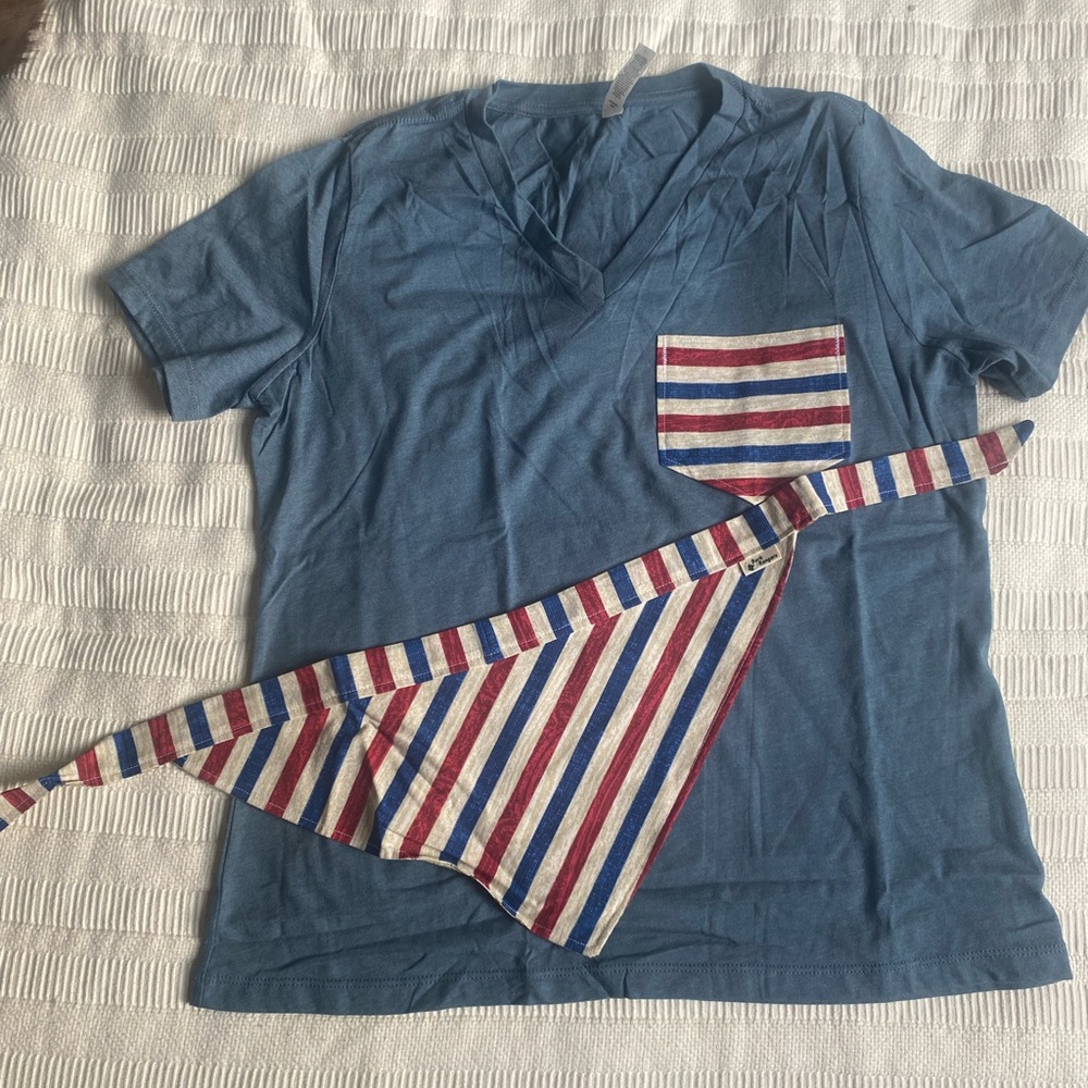 Matching Unisex T-Shirt and Dog Bandana